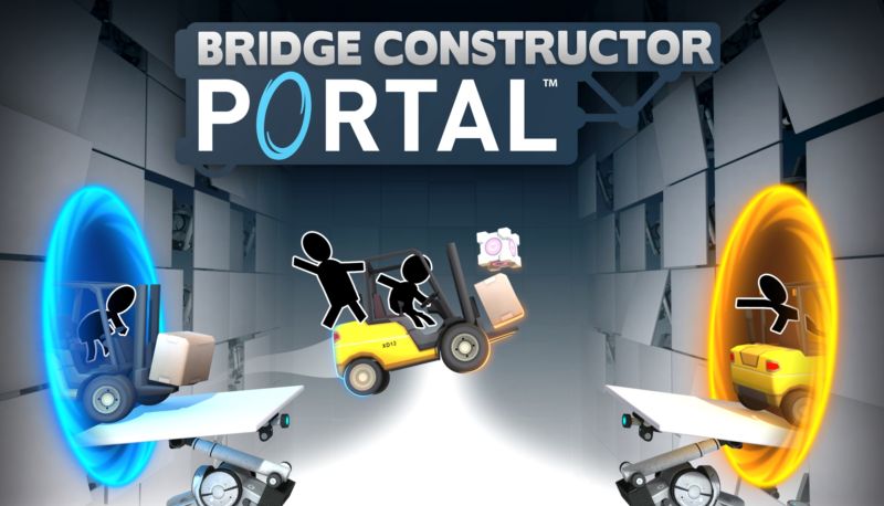 Game Xây Cầu Bridge Constructor Portal Đổ Bộ Xuống Pc