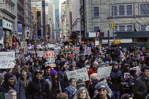  Người biểu tình ở New York - Ảnh: Reuters
