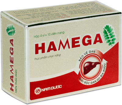 Hamega – Bảo vệ gan, giải độc gan do bia rượu