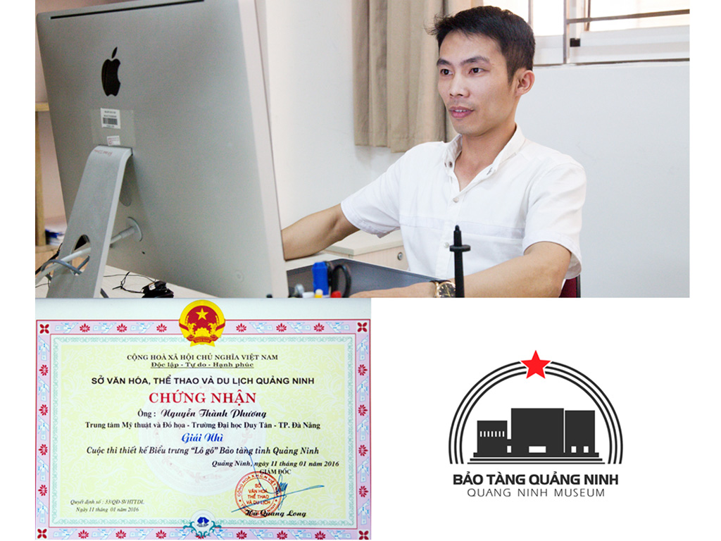 ĐH Duy Tân và giải Nhì Thiết kế logo Bảo tàng Quảng Ninh