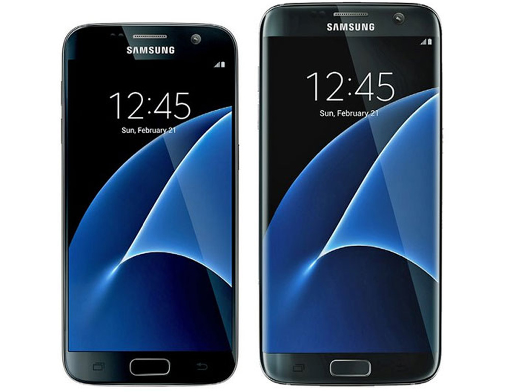 Hình ảnh được cho là của Galaxy S7 và S7 Edge - Ảnh: The Telegraph