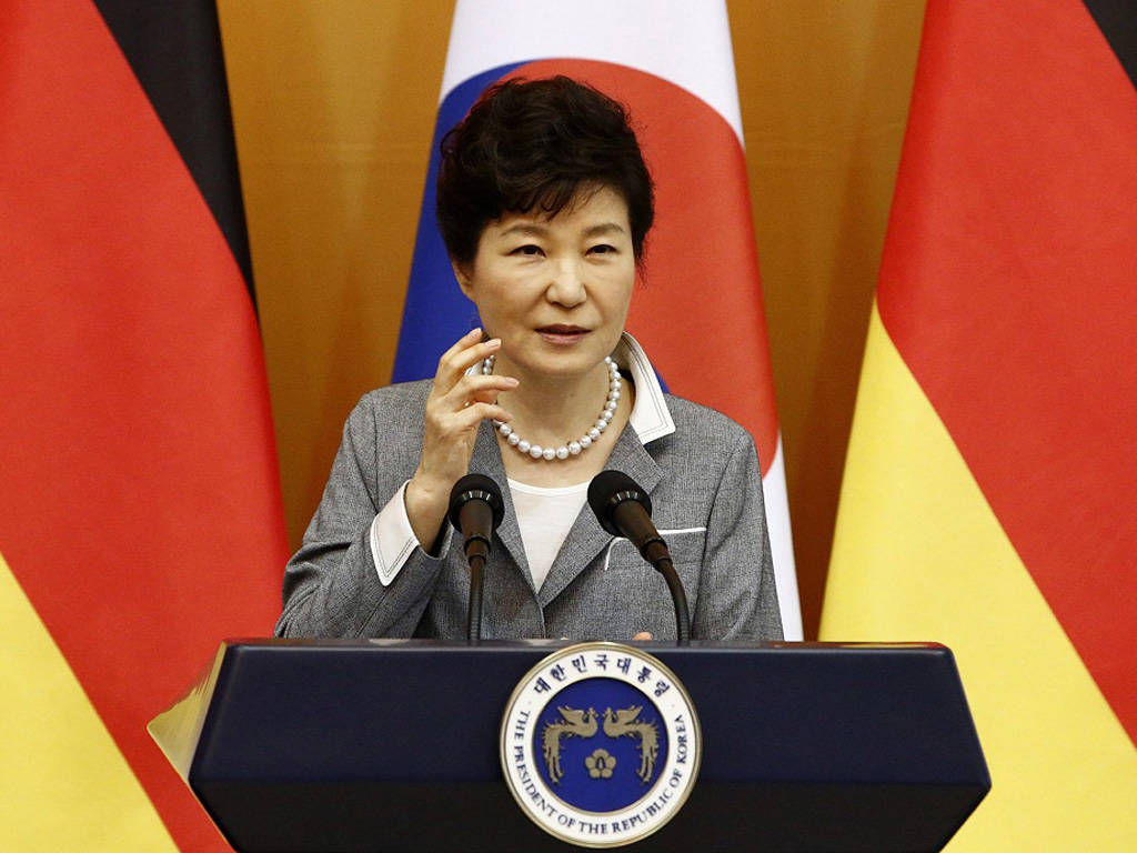 Tổng thống Park Geun Hye cho rằng ‘Hậu duệ mặt trời’ đang giúp Hàn Quốc thúc đẩy phát triển ngành du lịch - Ảnh: Reuters