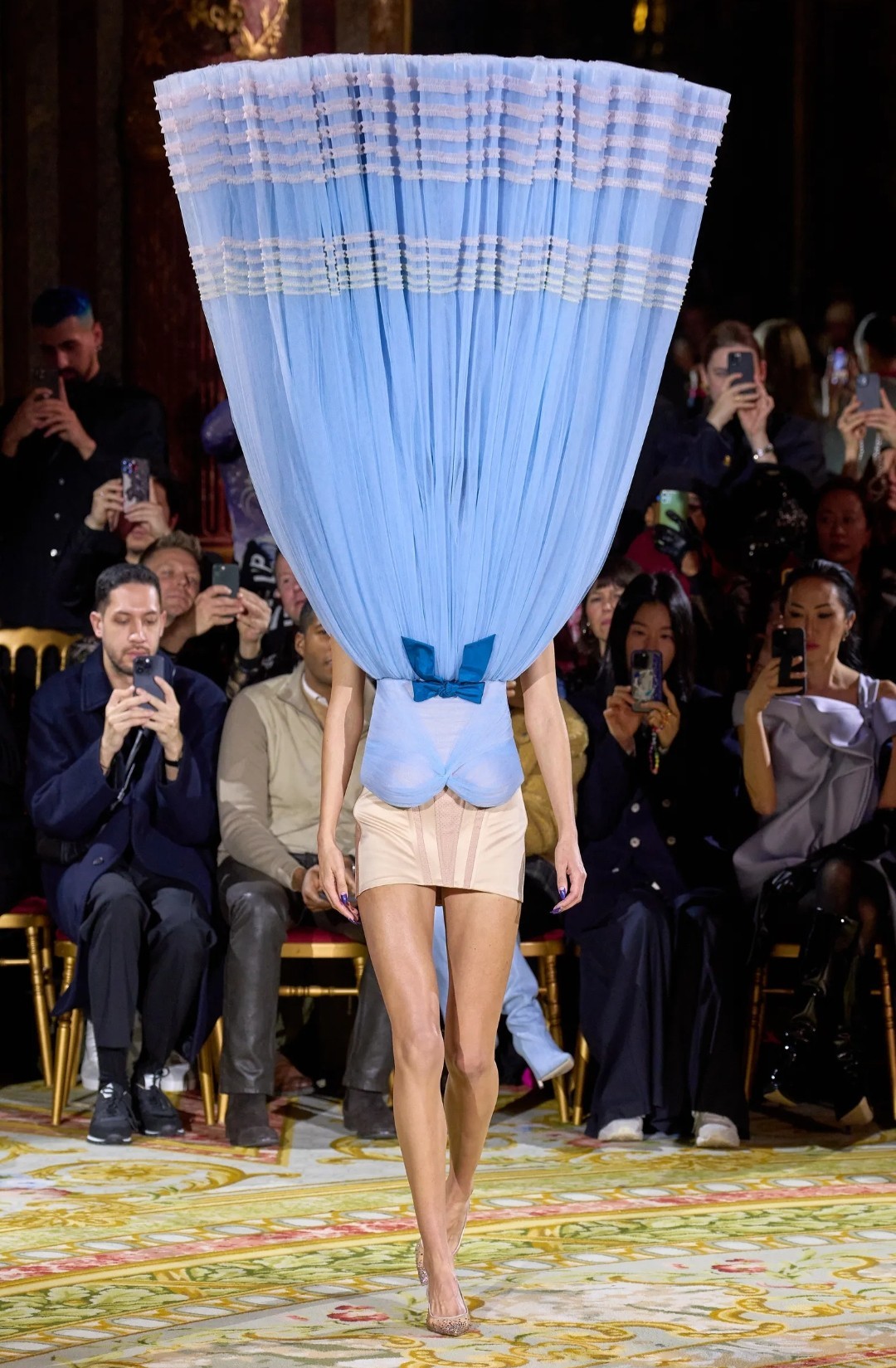 Wearing skirts upside down – the “goofy” way of the high fashion world ...