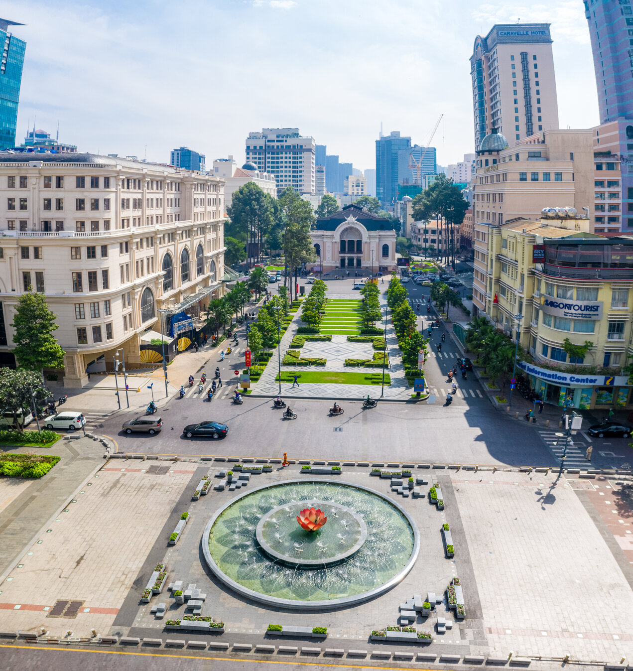 Vẻ đẹp sông nước TP.HCM nhìn từ trên cao