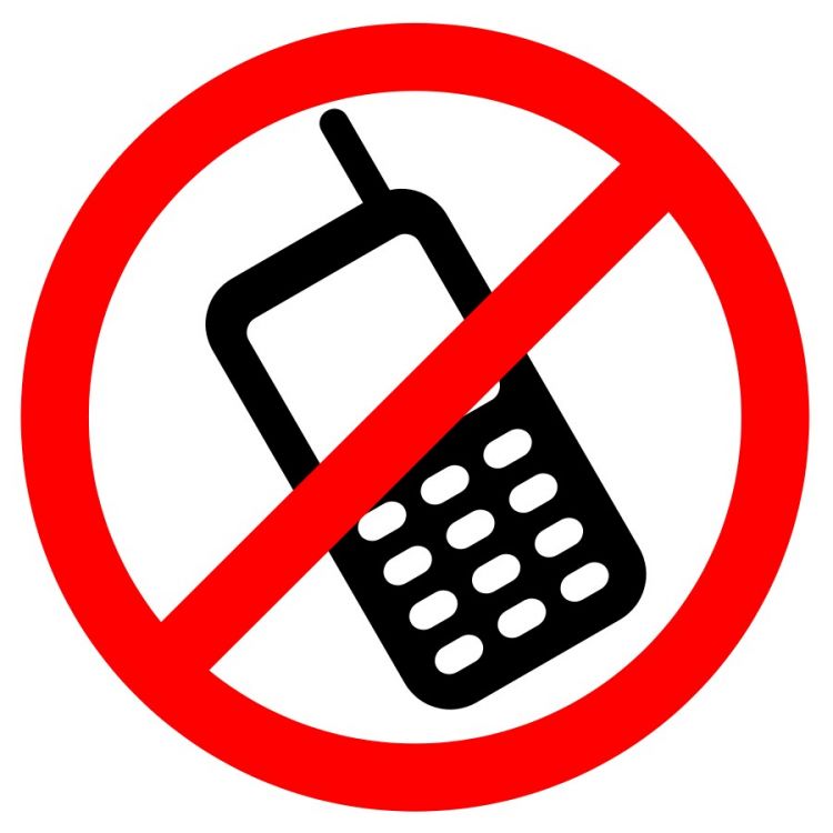 electrode-clipart-taber No Cell Phones Allowed Vector Clipart