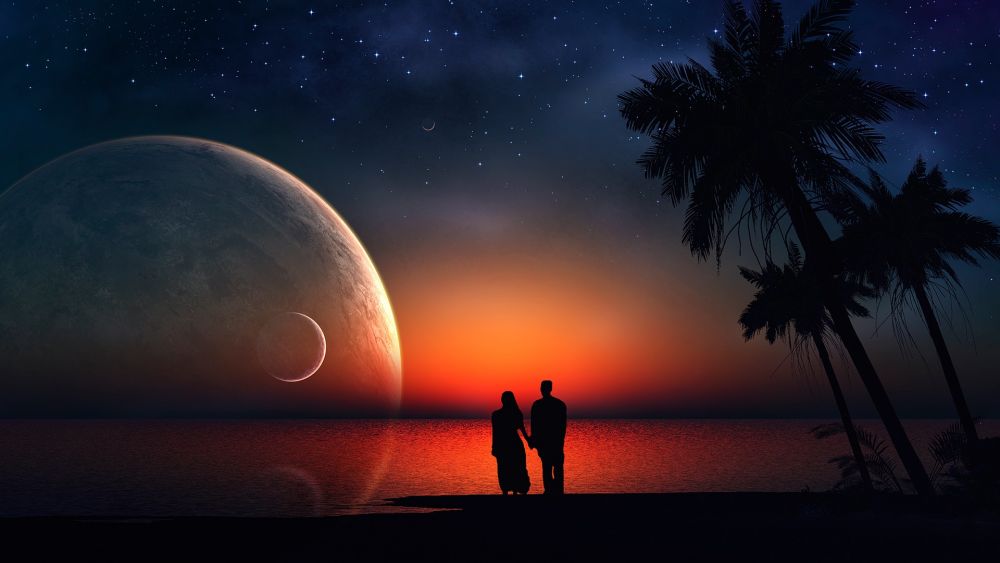 Romantic-Couple-in-Moon-Night-Love-Wallpapers