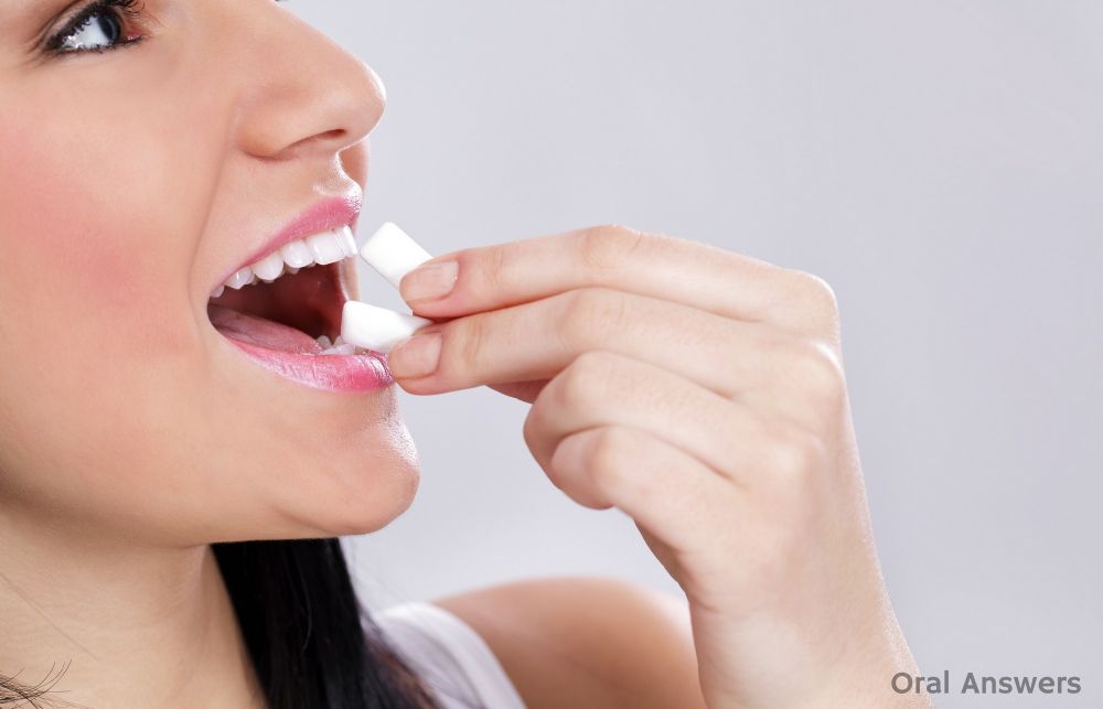 chewing gum good or bad for teeth