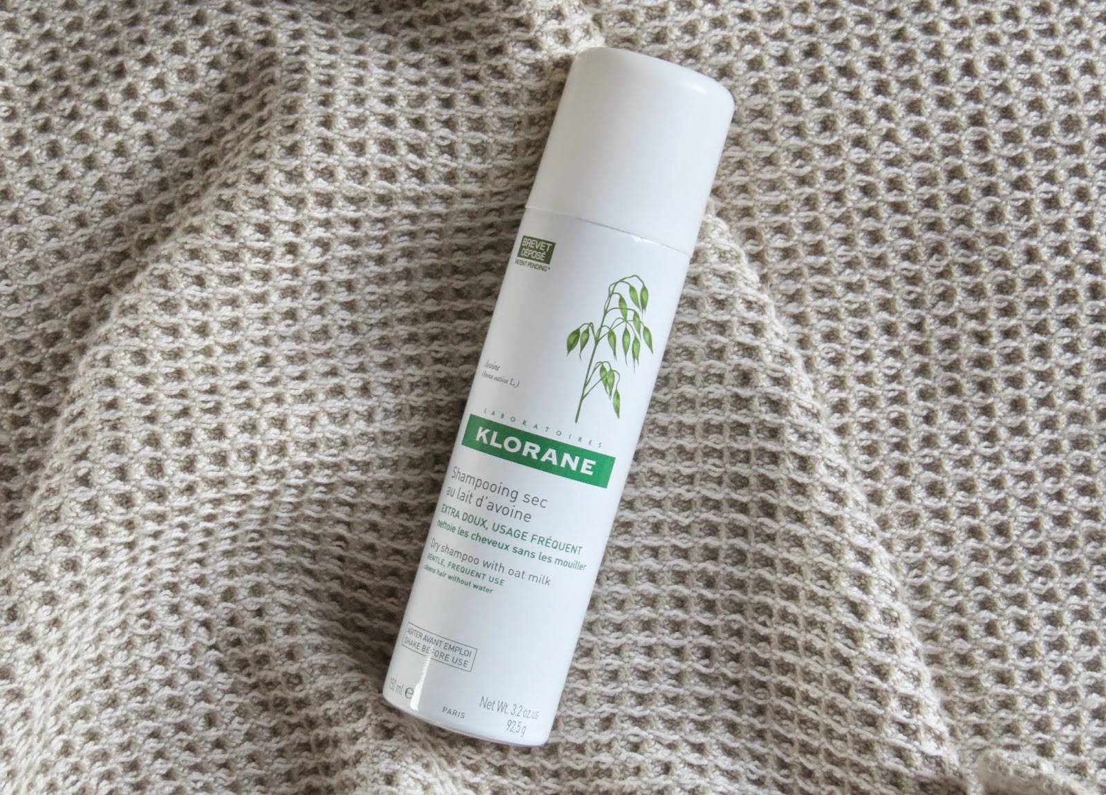 Rebecca Levien klorane dry shampoo with oat milk eview