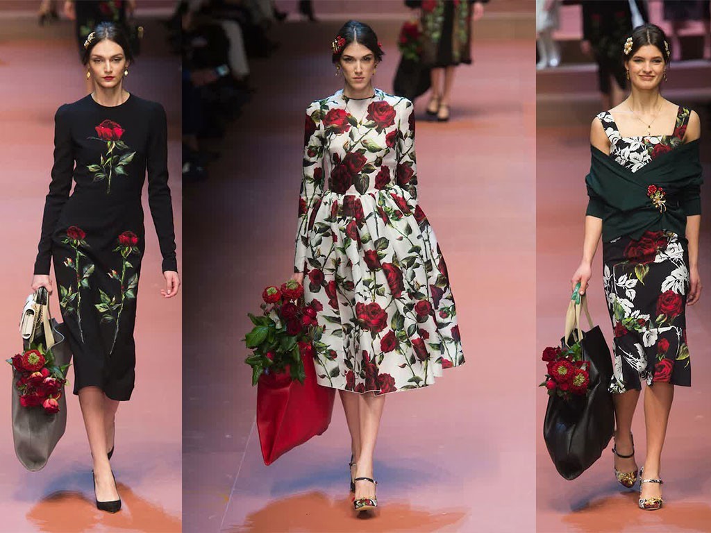 Dolce-Gabbana-Fall-2015-Runway-Rose-Collection-1024x768