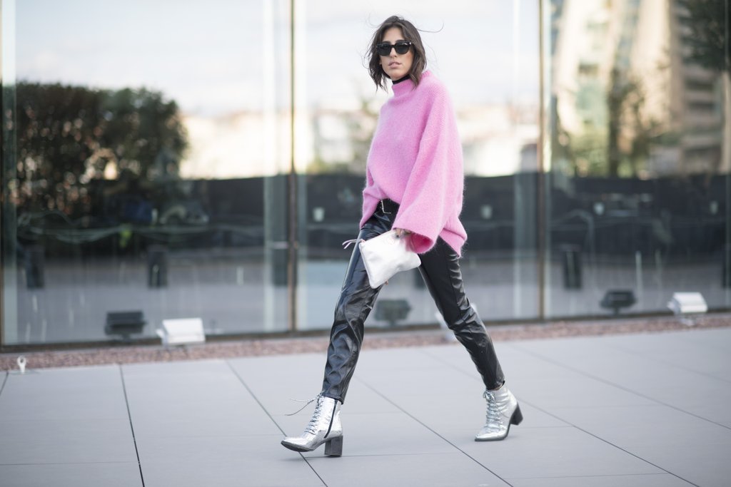Cool-Leather-Leggings-Bright-Pink-Sweater