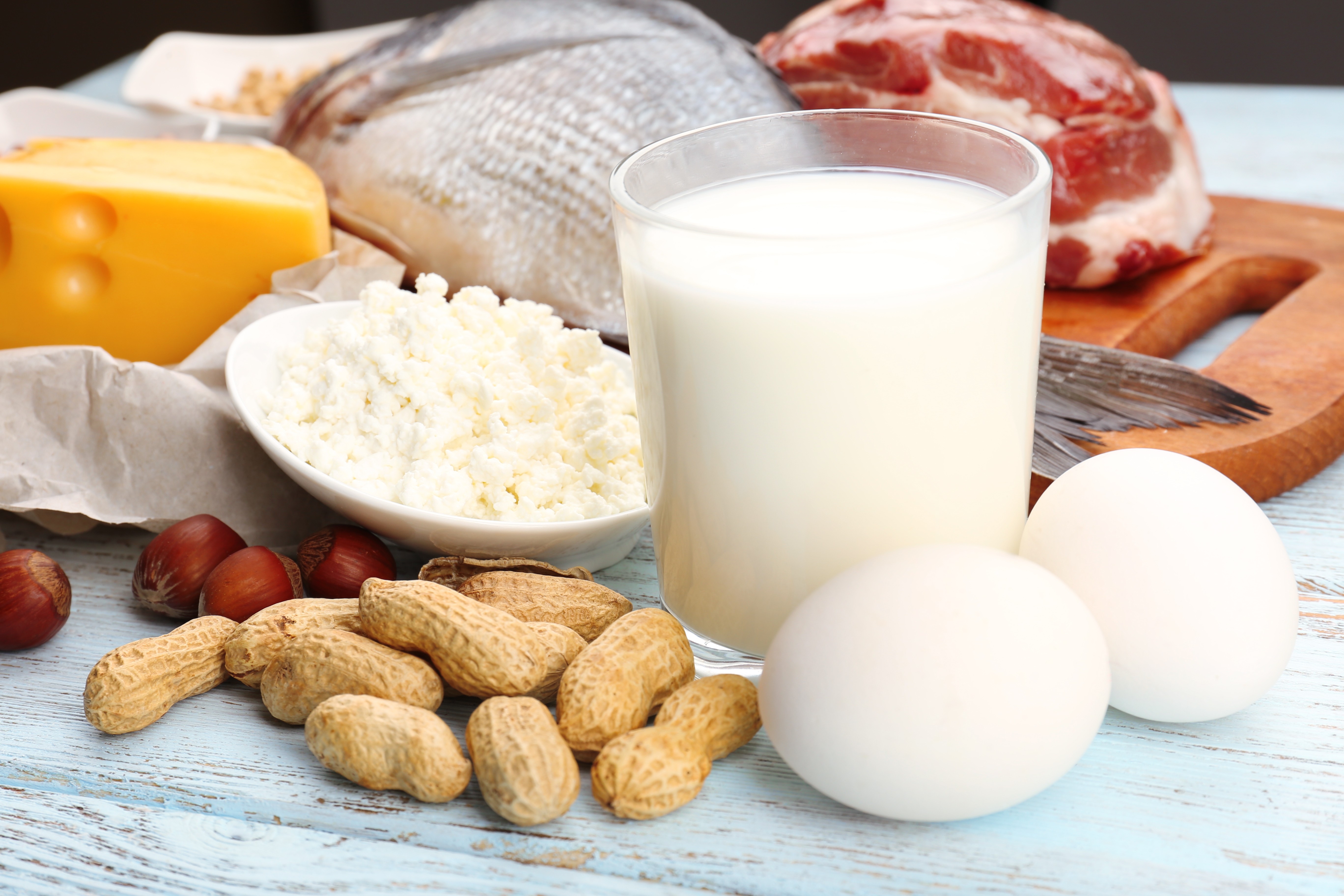 bigstock-food-high-in-protein-on-table-79762438