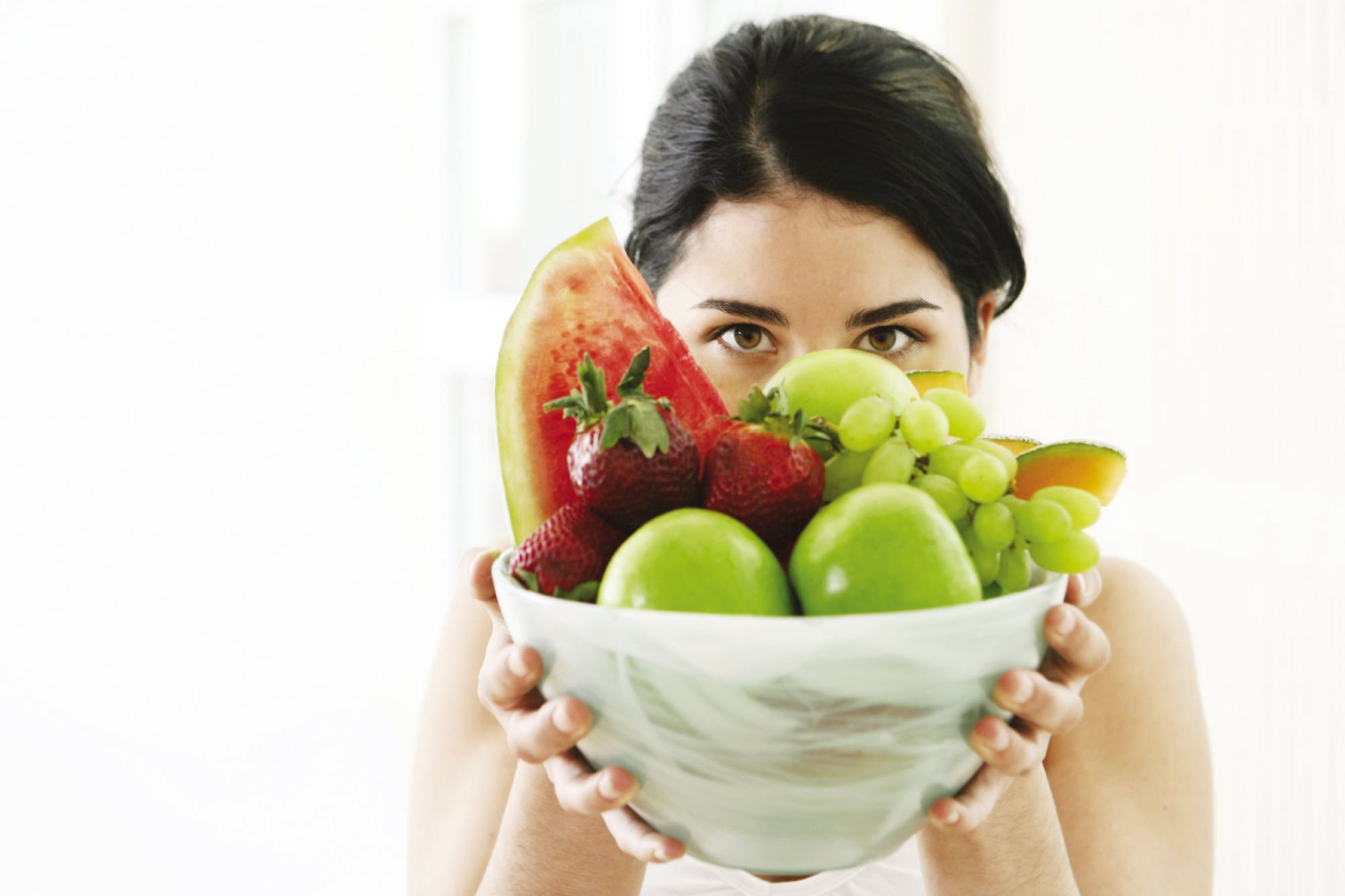 girl with bowl fruit pic 2