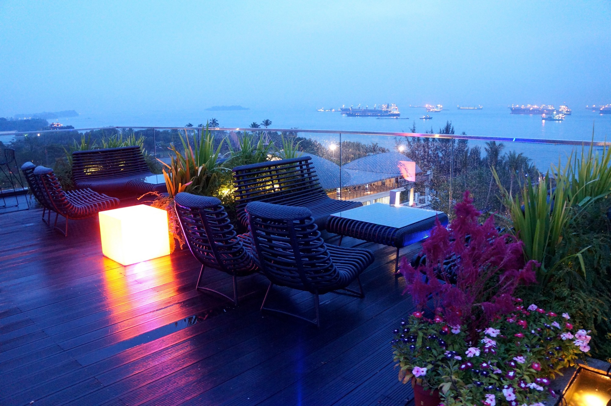 rooftop của một khách sạn ở Đà Nẵng