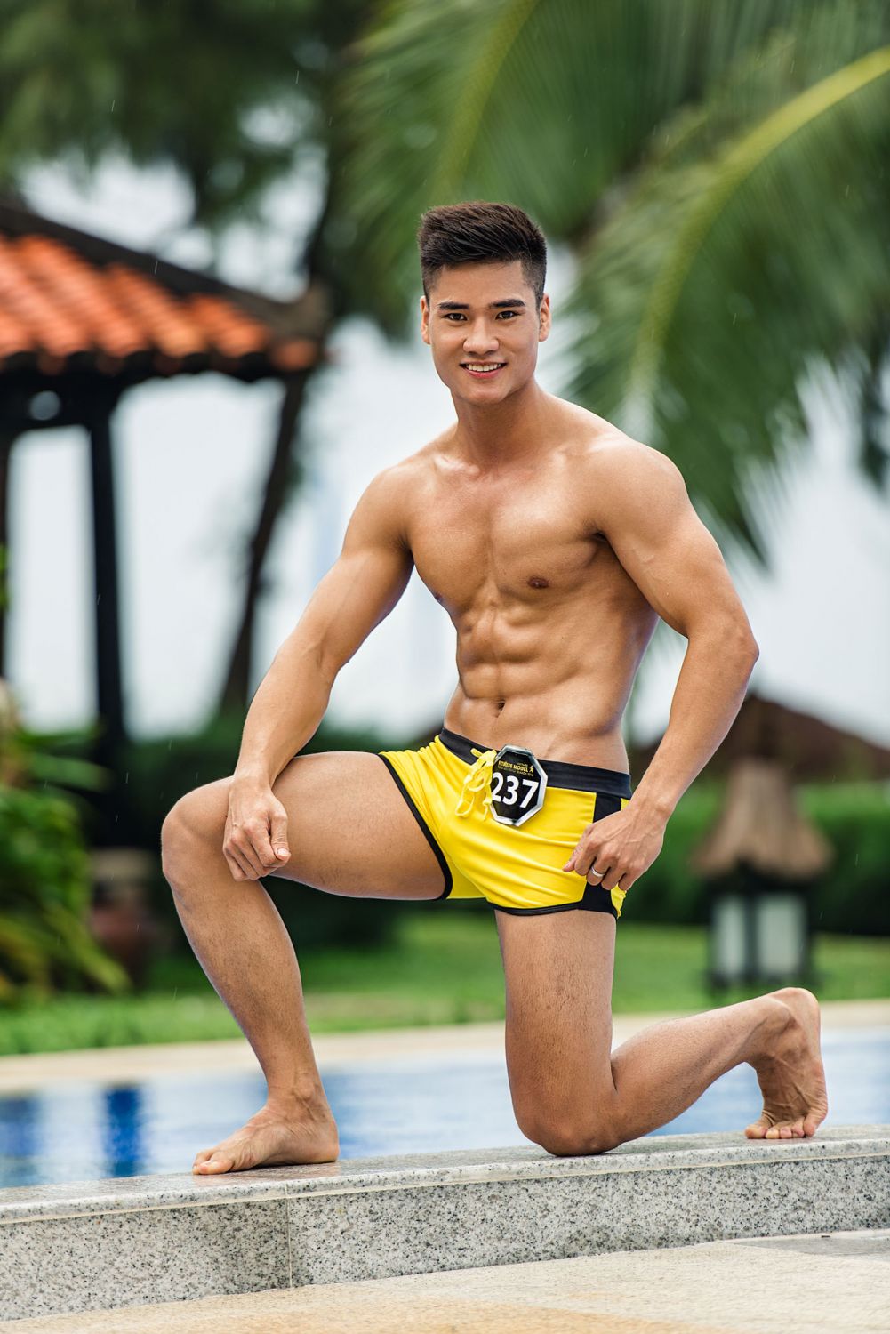 Nguyen Manh Kien - quan quan Fitness Model Search 2016 - the hinh
