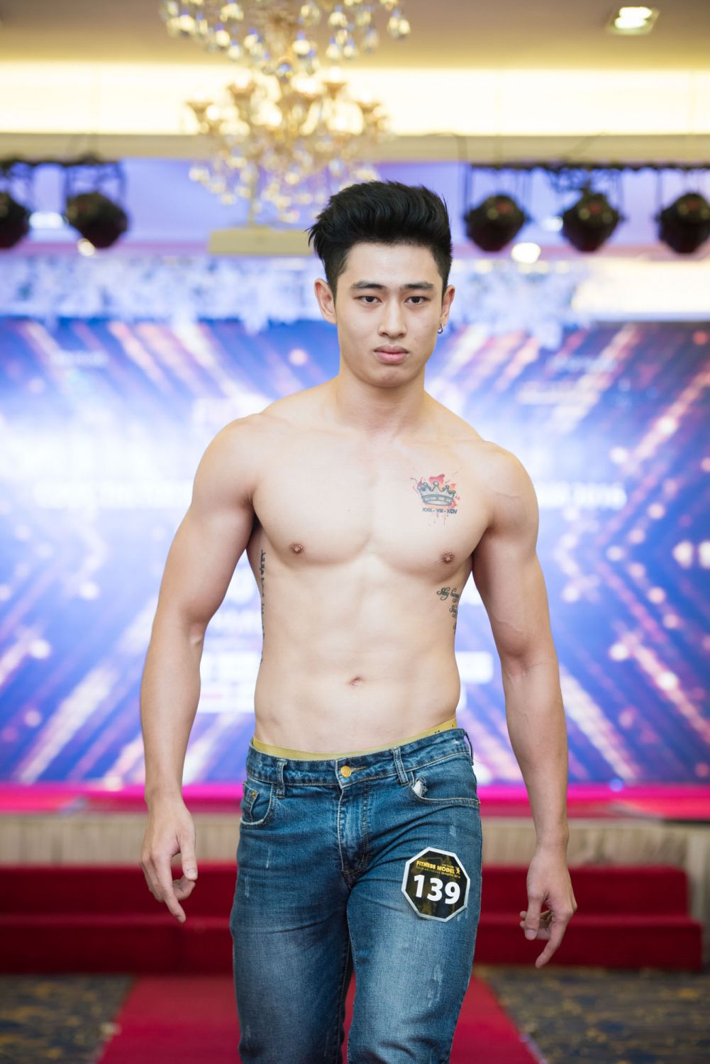 Nguyen Tien Dat - a quan 2 Fitness Model Search 2016