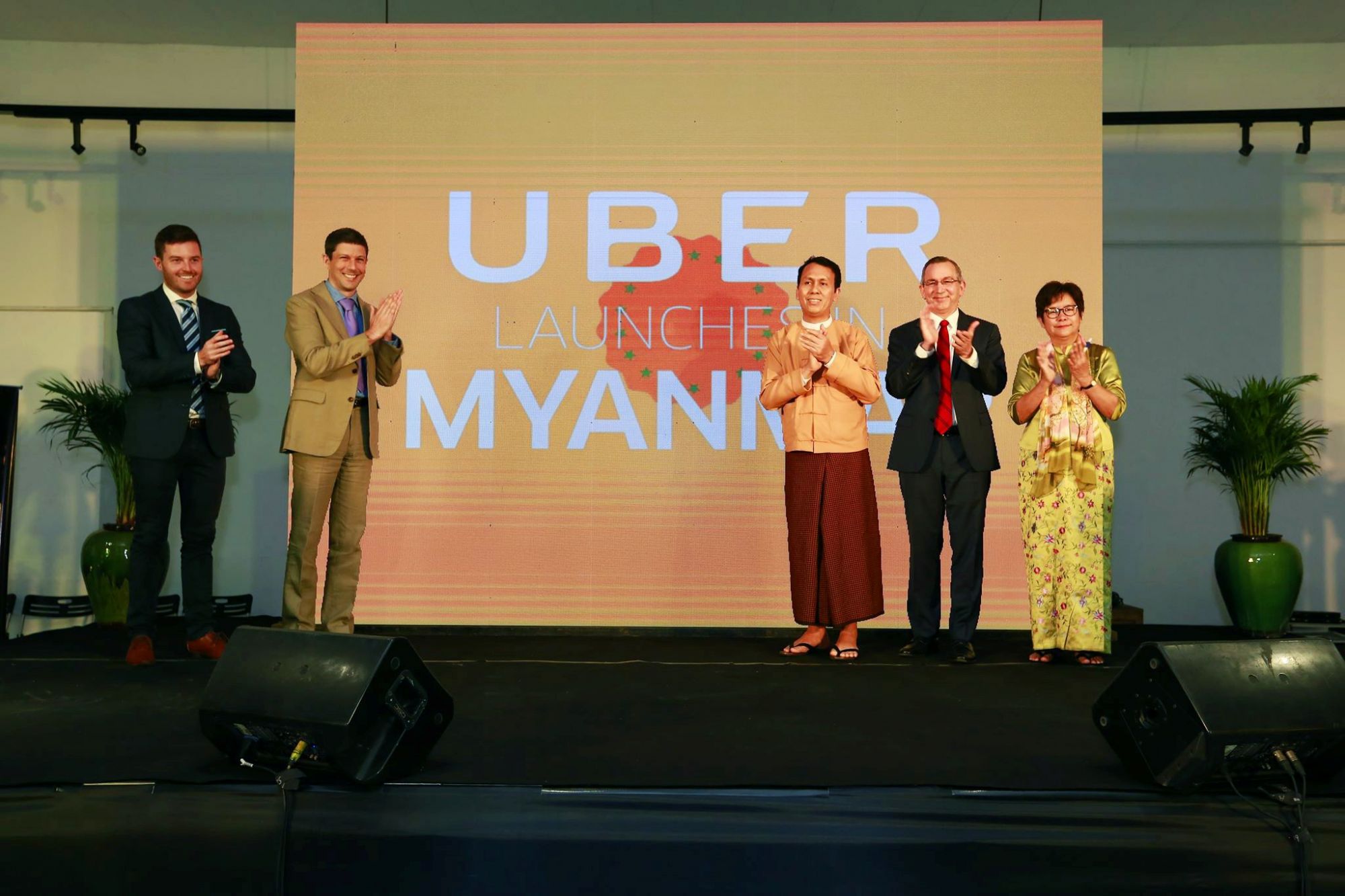Uber co mat tai Myanmar