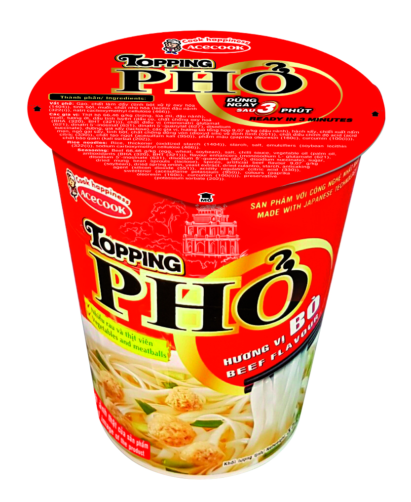 1 - Pho ly Topping Bo