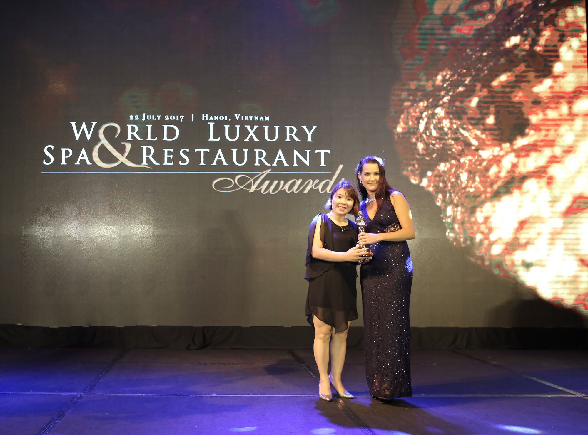 Ms. Dinh Thu  JW Cafe Restaurant Manager delighted to receive 