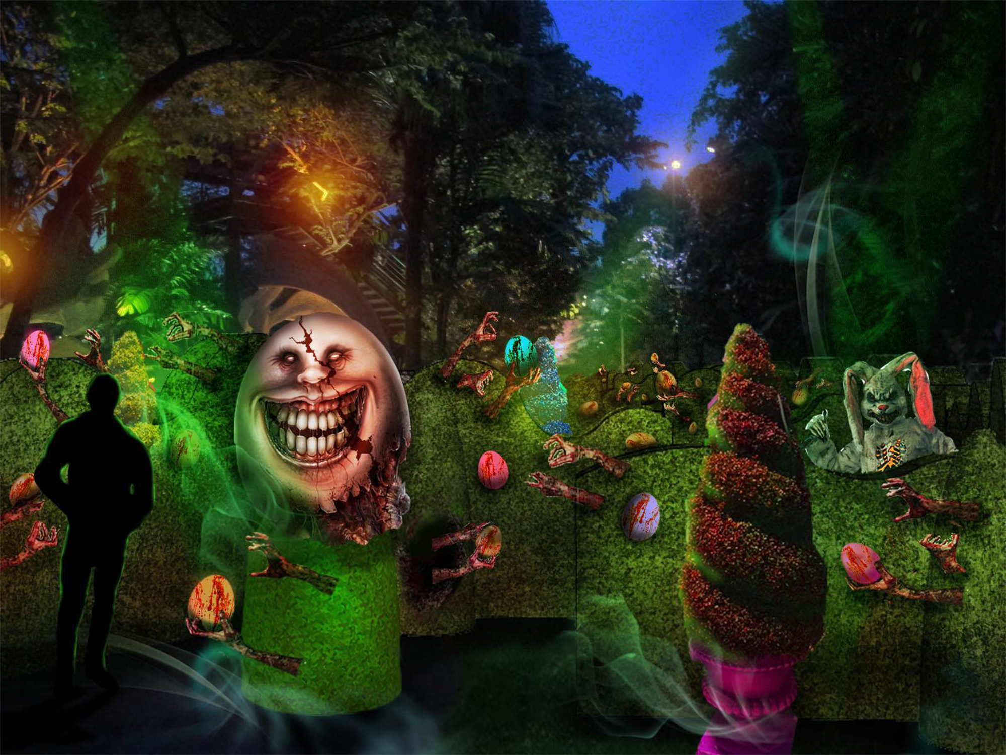 Artist Artist Impression - Happy Horror Days scare zone