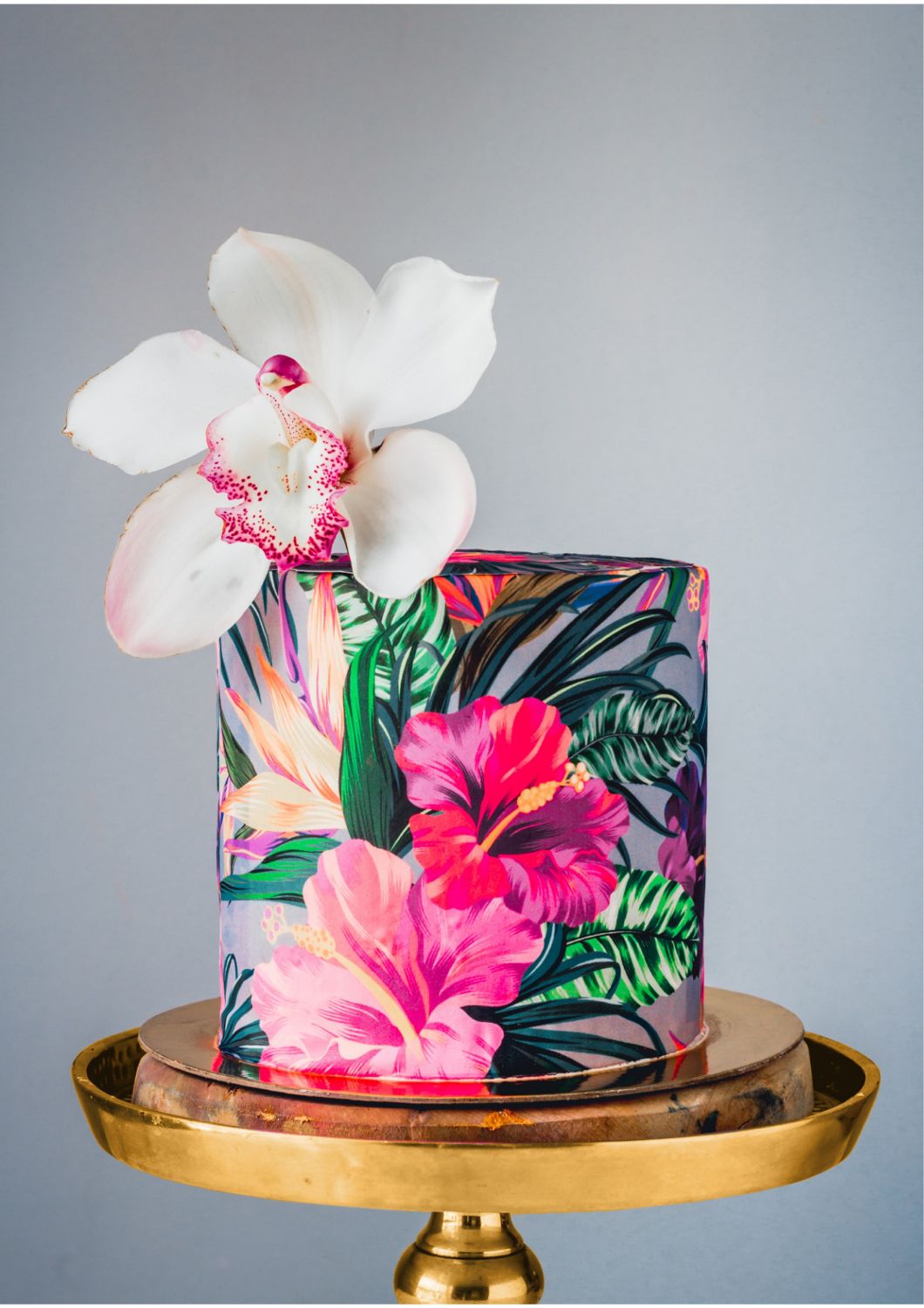 Julian Angel - Tropical prints Masterclass Cake