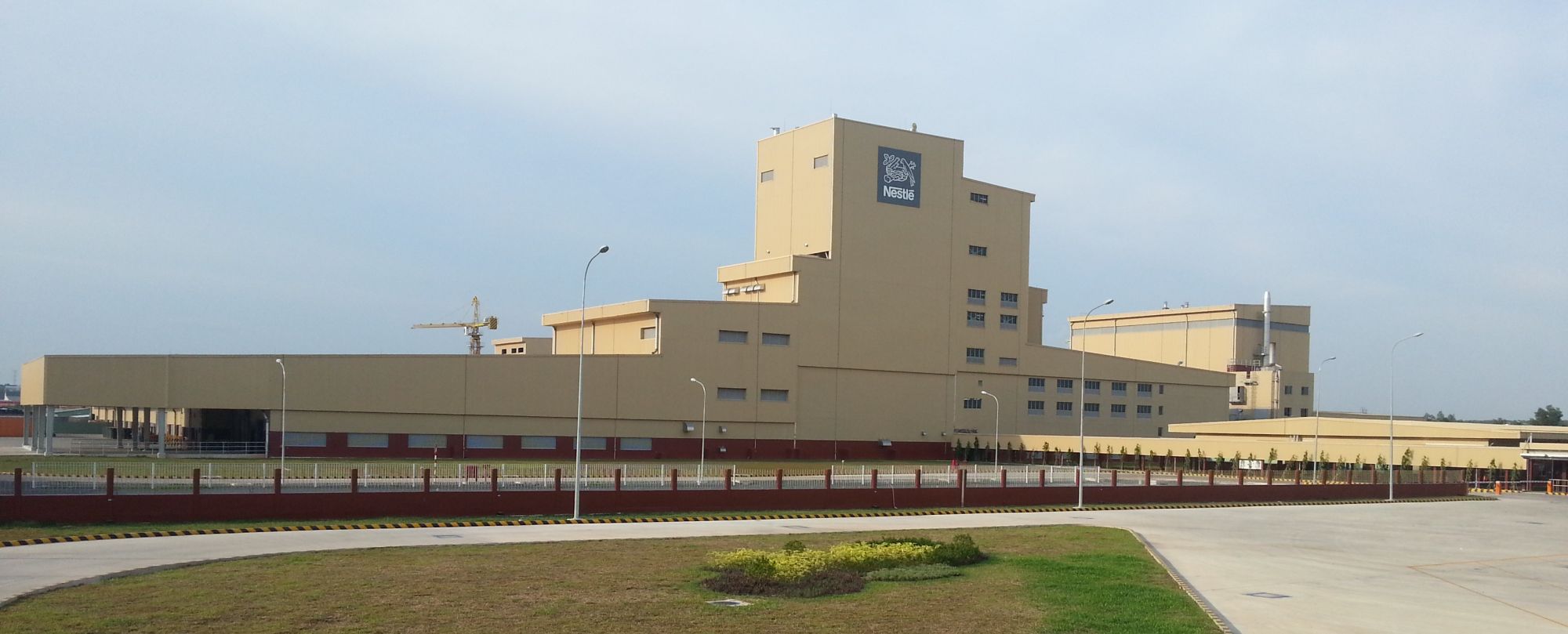 Panorama of Nestle Tri An Factory
