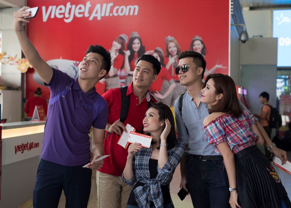 Thoa suc vi vu cung Vietjet