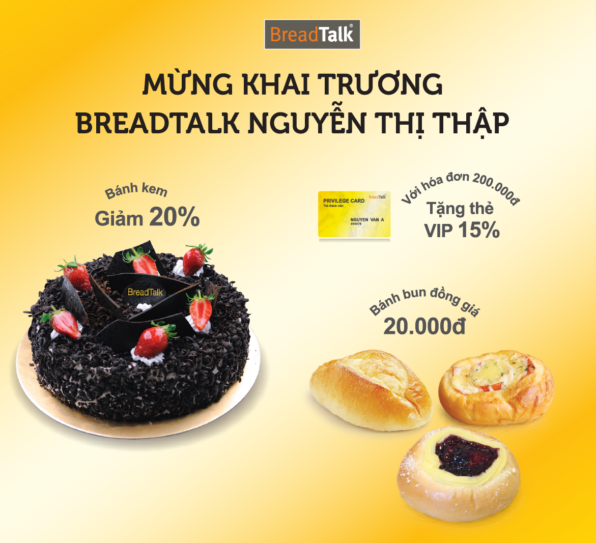 BreadTalk Nguyen Thi Thap PR