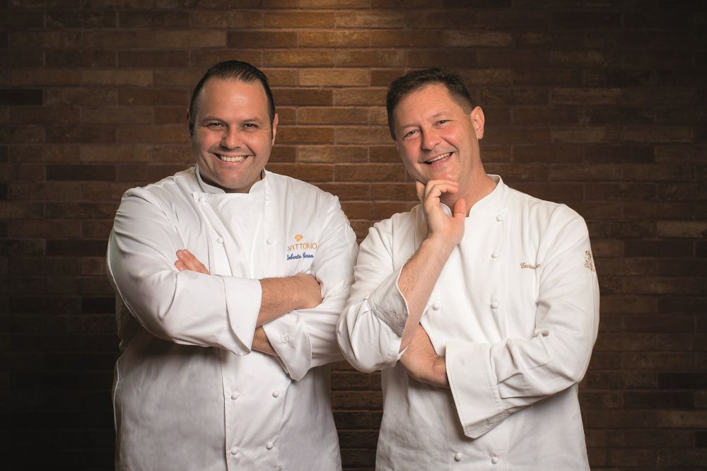 Roberto and Enrico Cerea Brothers Fratelli - Trattoria.Pizzeria