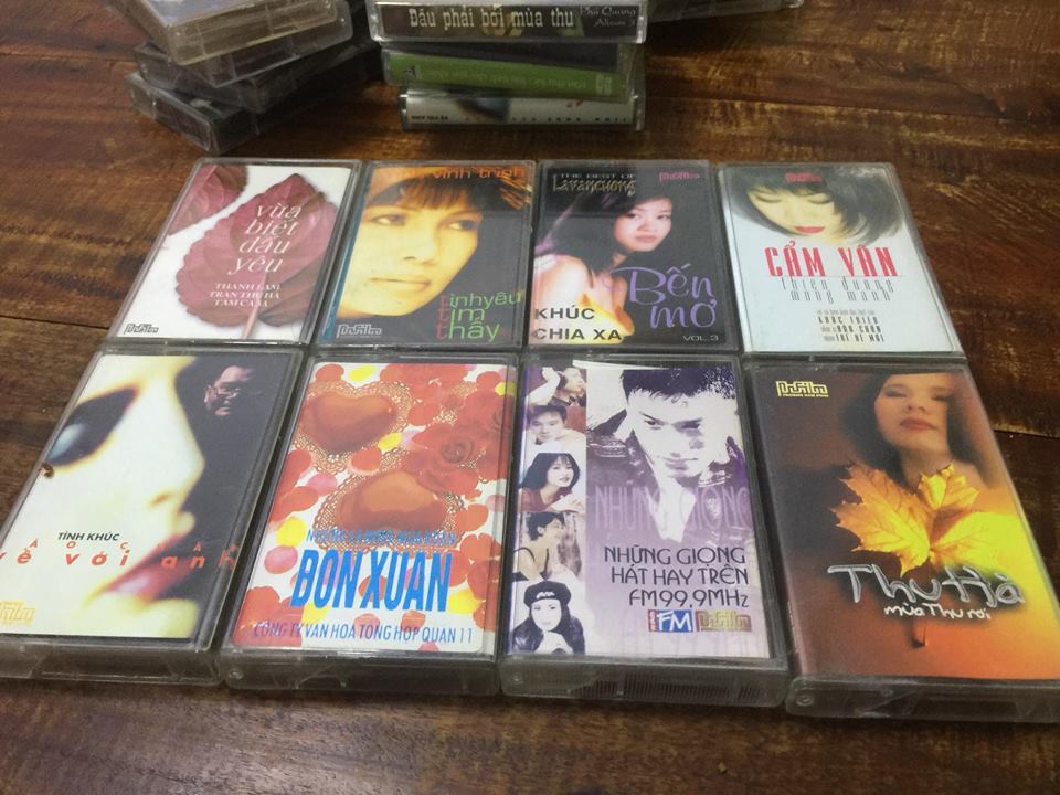 bang cassette tu tren duoi 20 nam truoc