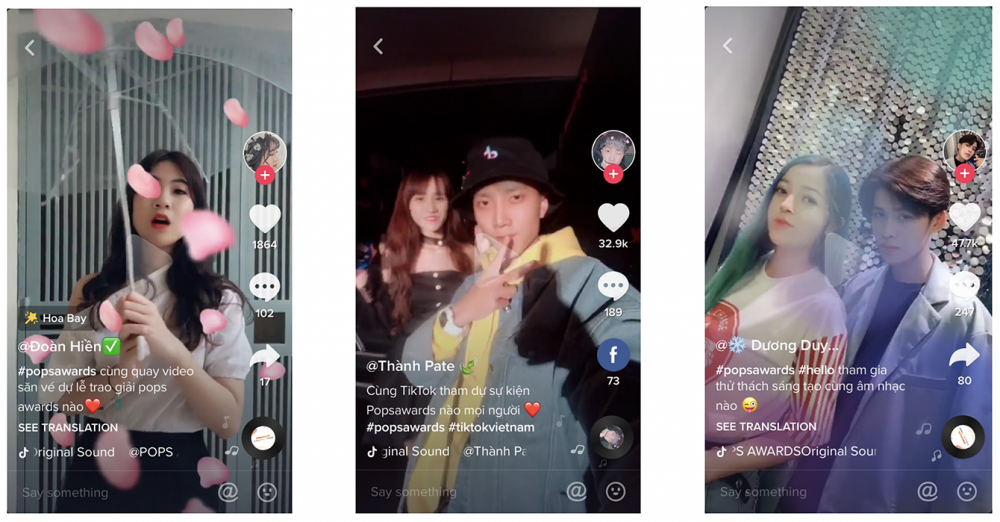 TikTok x POPS Awards