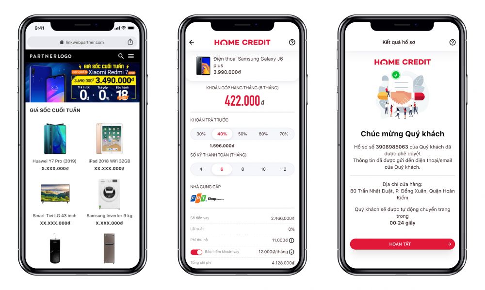 Quy trinh ba buoc cua dich vu tra gop truc tuyen 0