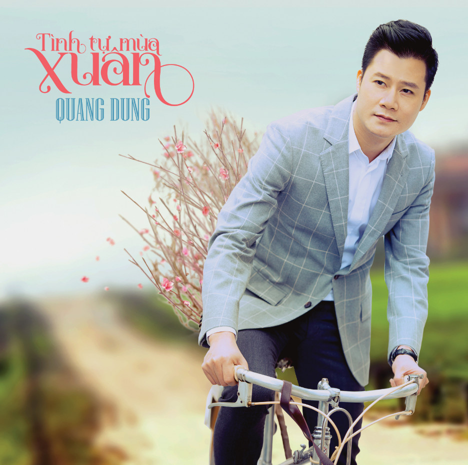 Bìa album Mùa xuân đầu tiên của ca sỹ Quang Dũng