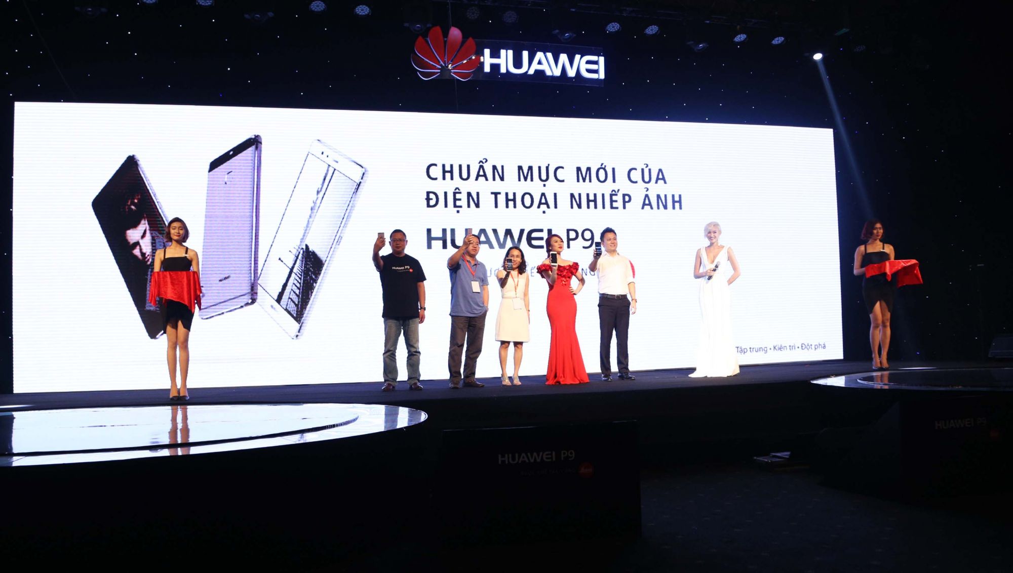 Ra mat san pham Huawei P9