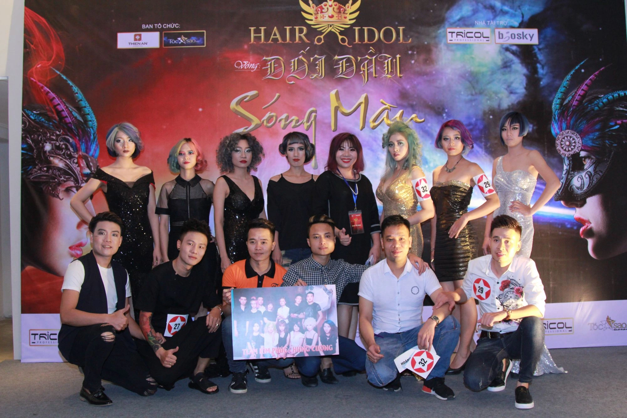 team thi sinh cua HLV Kim Phuc