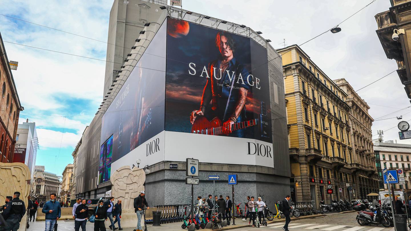 Johnny Depp Dior Sauvage Cologne Celebrity SCENTsation