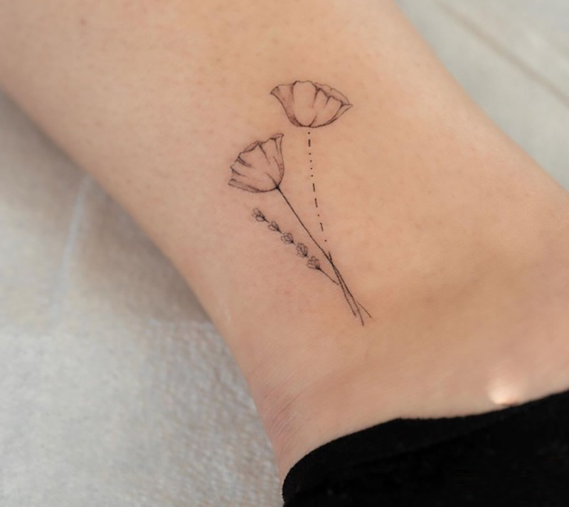 Ý nghĩa hình xăm hoa bỉ ngạn 2022  Micae Tattoo  Piercing Studio