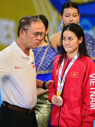 Phê bình kình ngư trẻ Mỹ Tiên không đúng lúc, lãnh đạo Hiệp hội Thể thao dưới nước bị… phê bình