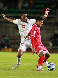 Lào thắng vất vả Brunei, trở thành đội đầu tiên giành 3 điểm ở FIFA ASEAN Cup