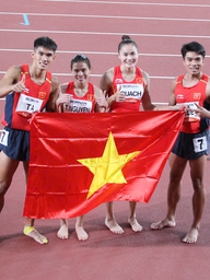Ngả mũ thán phục 4 chân chạy làm nên tấm HCĐ cực kỳ cảm xúc tại ASIAD