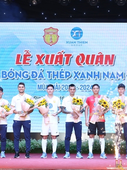 CLB Nam Định ra quân rầm rộ, đặt mục tiêu tốp 3 V-League