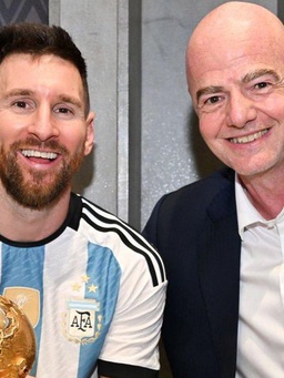 Chủ tịch FIFA muốn Messi thi đấu đến World Cup 2034 ở tuổi 47