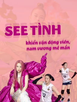 "See tình" của Hoàng Thùy Linh khiến vận động viên, nam vương mê mẩn