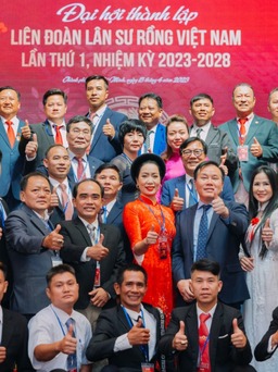 Diễn viên Trịnh Kim Chi làm Phó chủ tịch Liên đoàn Lân sư rồng Việt Nam