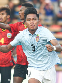 Bóng đá SEA Games 32, U.22 Myanmar 1-0 U.22 Timor Leste: Hậu vệ lập công
