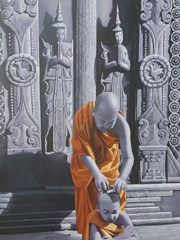 Ngập tràn cảm xúc với triển lãm 'Ánh sáng nội tâm' ngay Đại lễ Phật đản