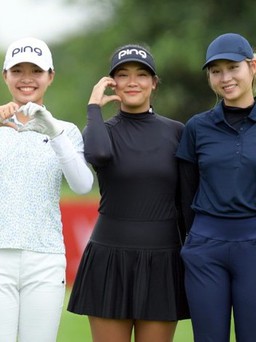 Những 'ngọc nữ' xinh đẹp tranh ngôi vô địch giải golf quốc gia 2023