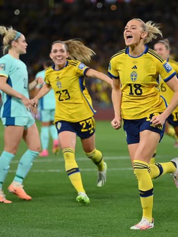 Đánh bại chủ nhà Úc, Thụy Điển giành hạng 3 World Cup nữ 2023