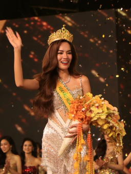 Màn ứng xử ấn tượng của tân Miss Grand Vietnam 2023 Lê Hoàng Phương