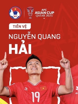 Asian Cup 2023: Điểm tên 26 ngôi sao sáng của đội tuyển Việt Nam