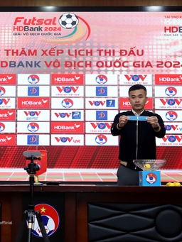 Bốc thăm giải futsal HD Bank vô địch quốc gia 2024